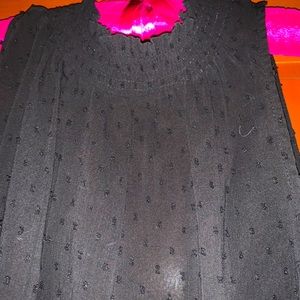 Black detailed tank top